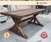 Walnut Dining Table, Farm House Table, Farm Table, Bench, Trestle Legs, Rustic Table, Dine Table, Dining Table, Customize, Black Walnut 