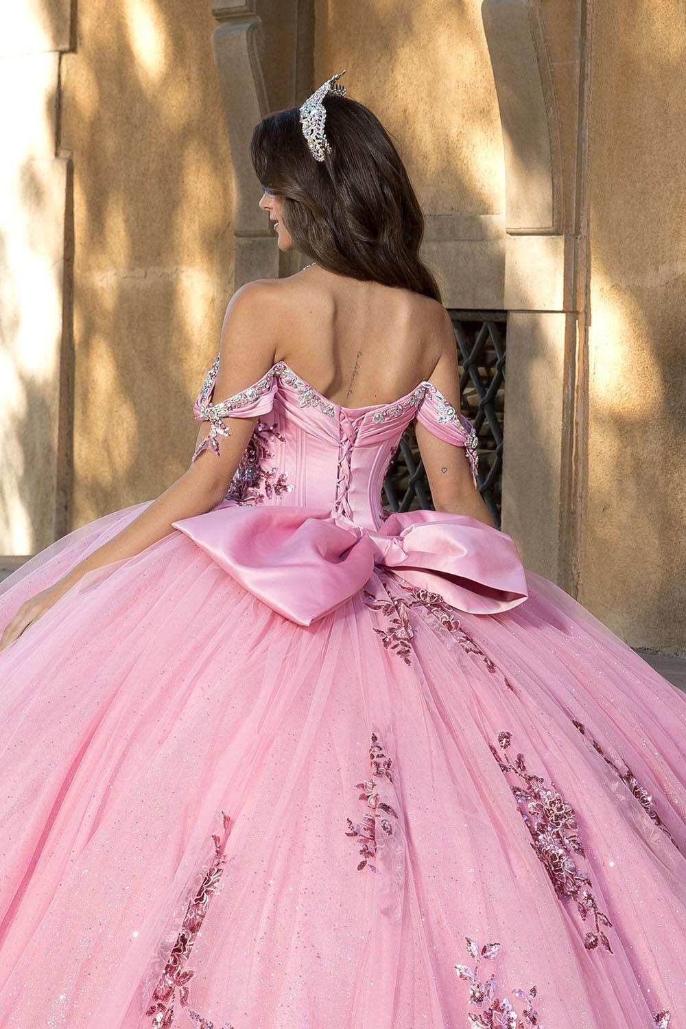 Quinceanera Dress, Dusty Pink Color