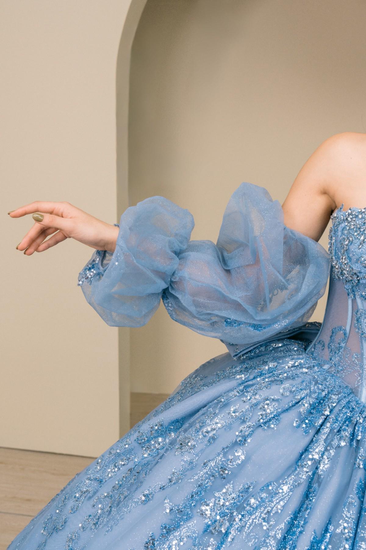 dusty blue quince dress New in store arrival! Dusty Blue Quince dress , ., Booka an appointment with us at thequinceshop.com or give us a call at 210-913-8315 , ., #blue #quinceaera #dress #thequinceshop