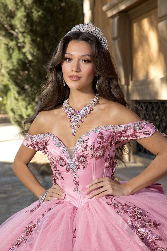 Quinceanera Dress, Dusty Pink Color - Etsy New Zealand