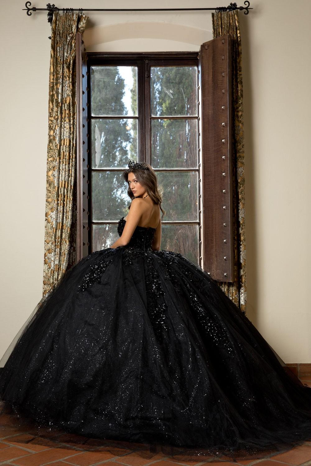 Quinceanera Dress, Black
