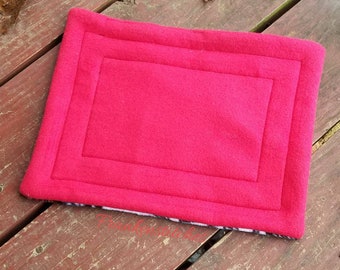 MADE TO ORDER Fleece Pee Rectangle Pad | Guinea Pig Cage Liner | Uhaul