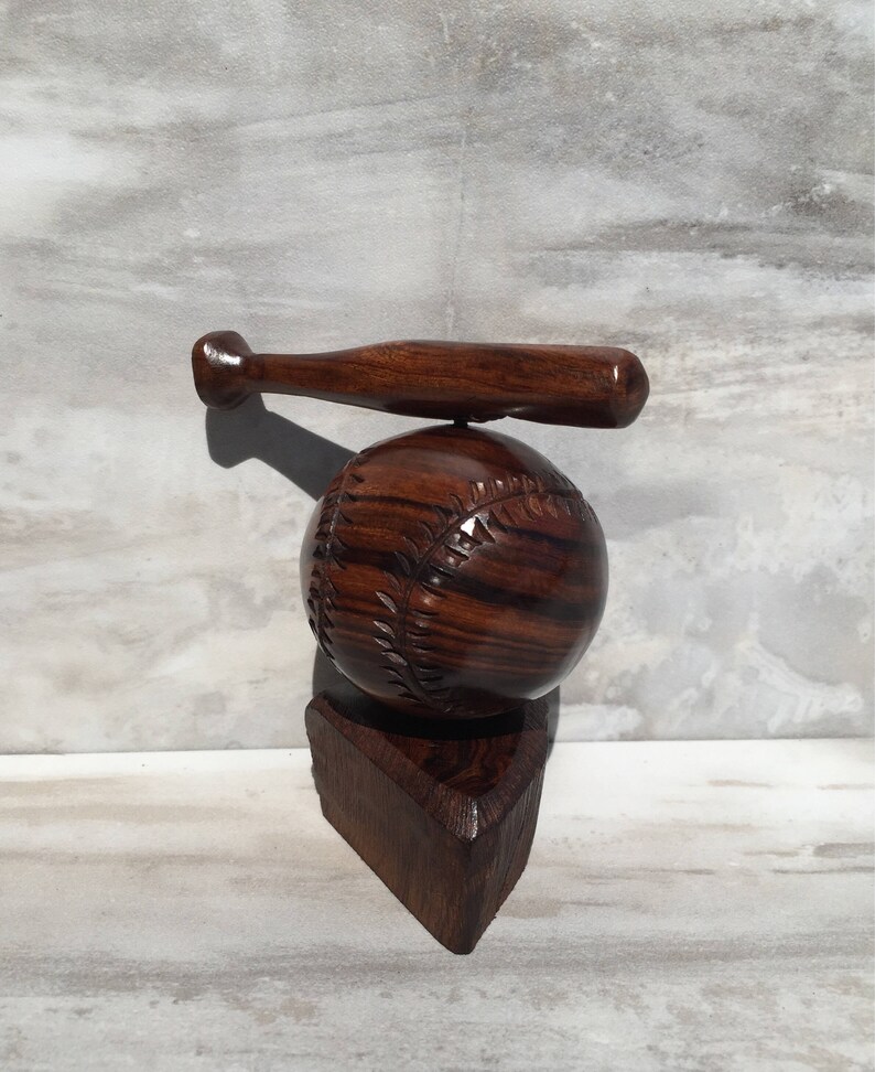 Ironwood Baseball Bat Carving