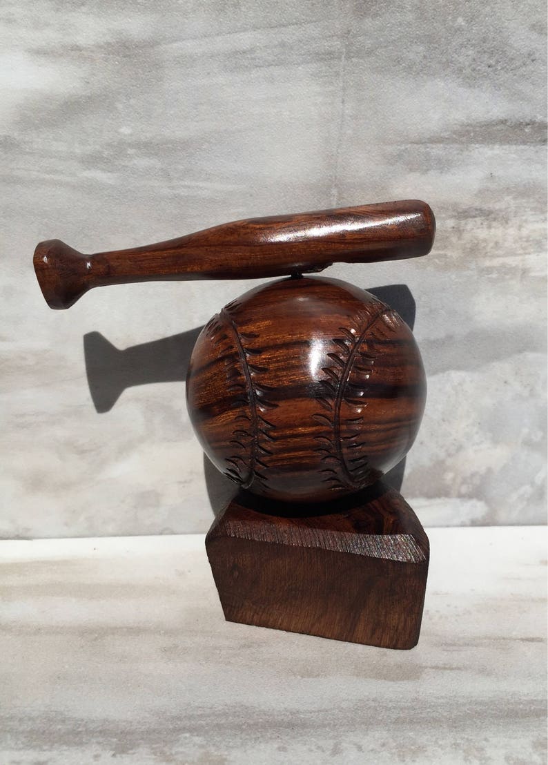 Ironwood Baseball Bat Carving