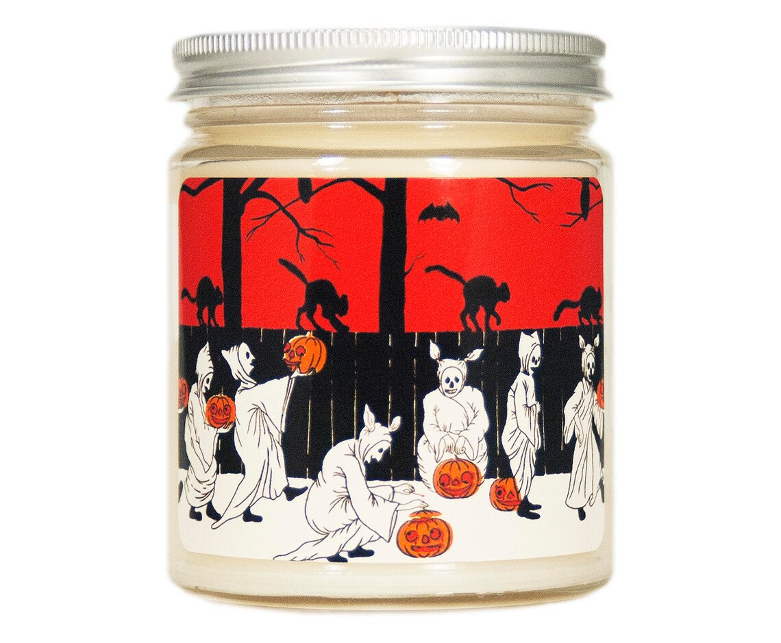 Halloween Decor Halloween Candle Scented Candle Soy Candle Etsy