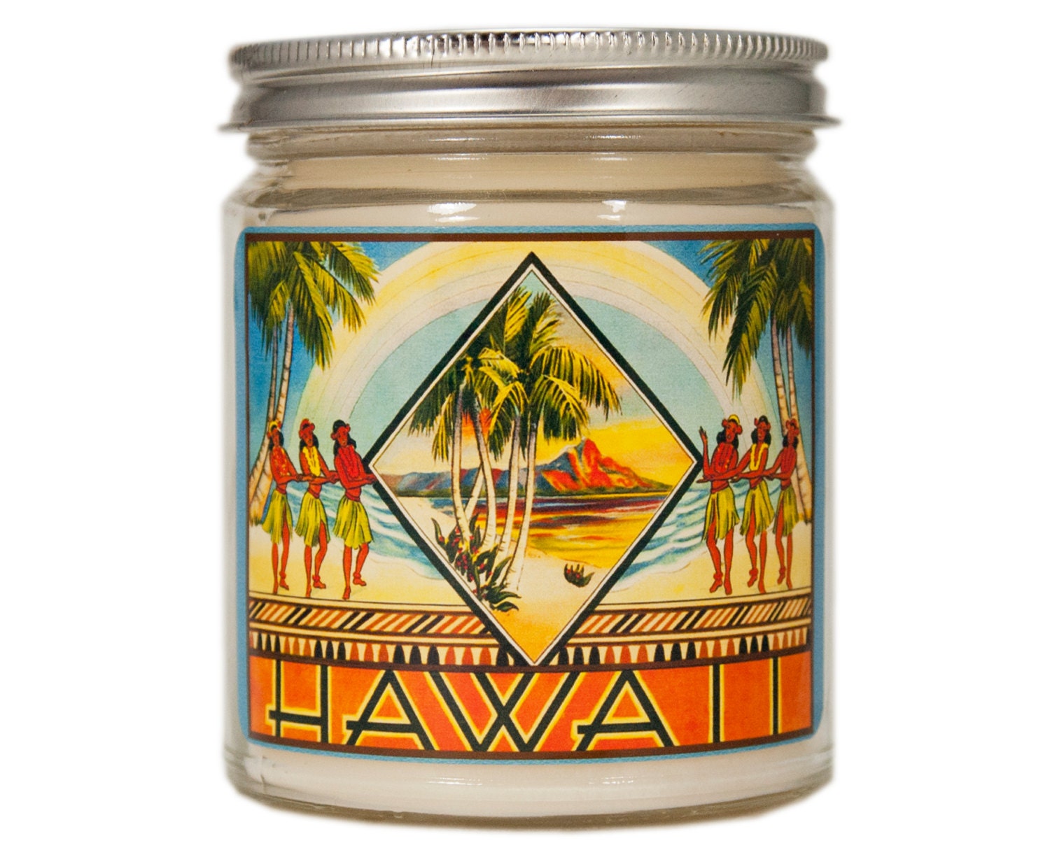 Hawaii Candle Hawaii Gift Homesick Candle Scented Candle Etsy