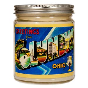 Columbus Ohio Gift, Columbus Ohio Candle, Personalized Homesick Candle Gift image 1