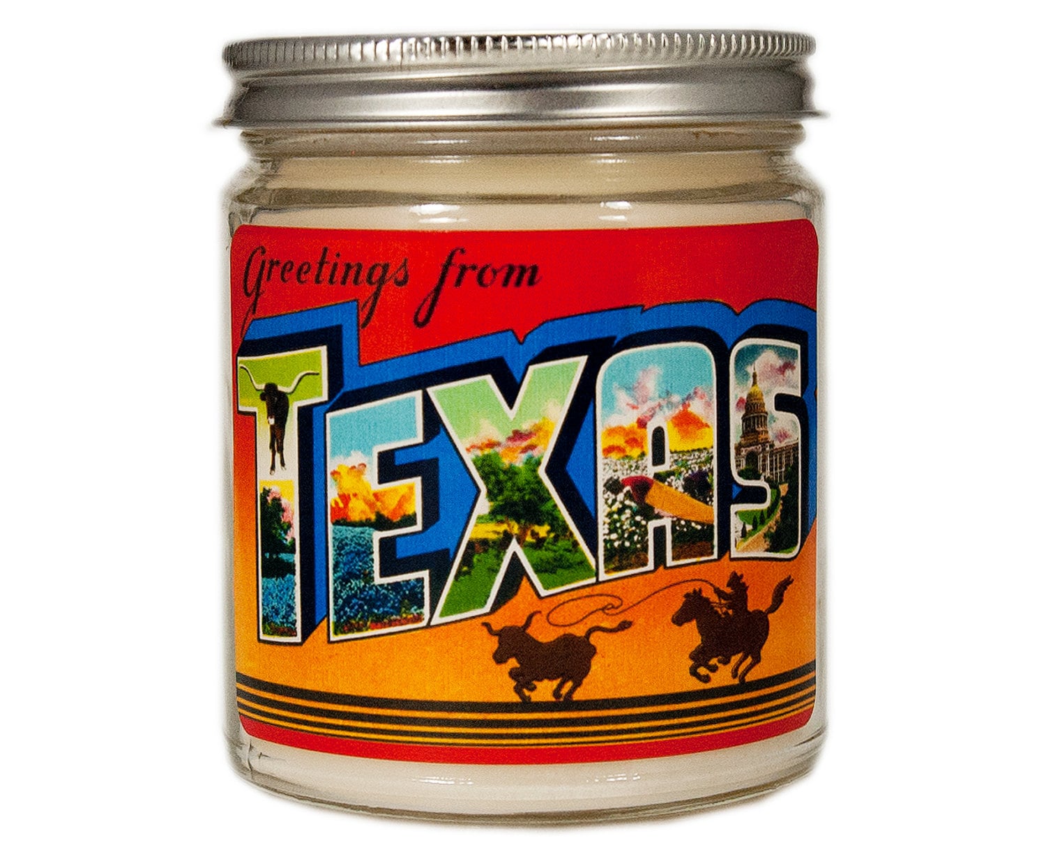 Texas Candle Texas Gift Homesick Candle Container Candle Etsy