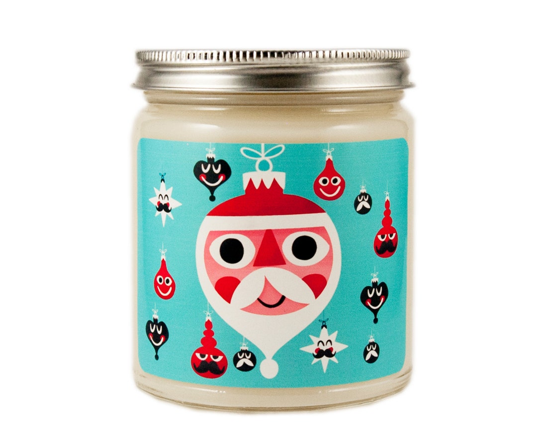 Christmas Candle, Personalized Candle, Holiday Candle, Scented Candle