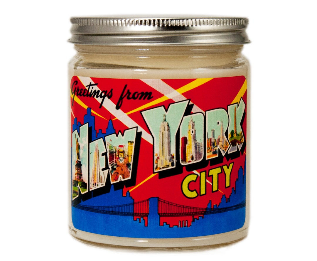 New York City Candle New York City Gift Homesick Candle Etsy