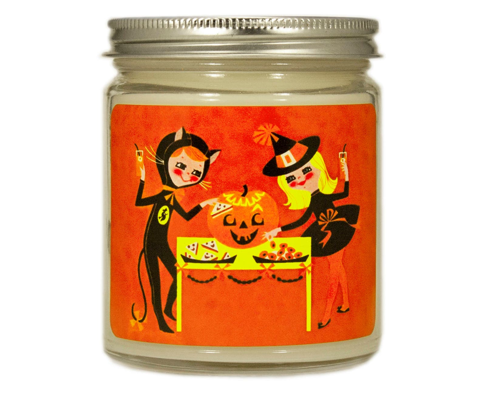 Halloween Candle Scented Candle Soy Candle Container Etsy