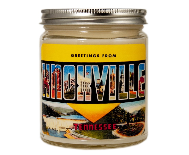 Knoxville Candle Knoxville Tennessee Homesick Candle Gift Etsy
