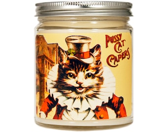 Cat lover Gift, Cat Soy Candle, Scented Candle, Kitty Candle, Container Candle, Soy Candle, Cat Lady Gift, Cat Candle