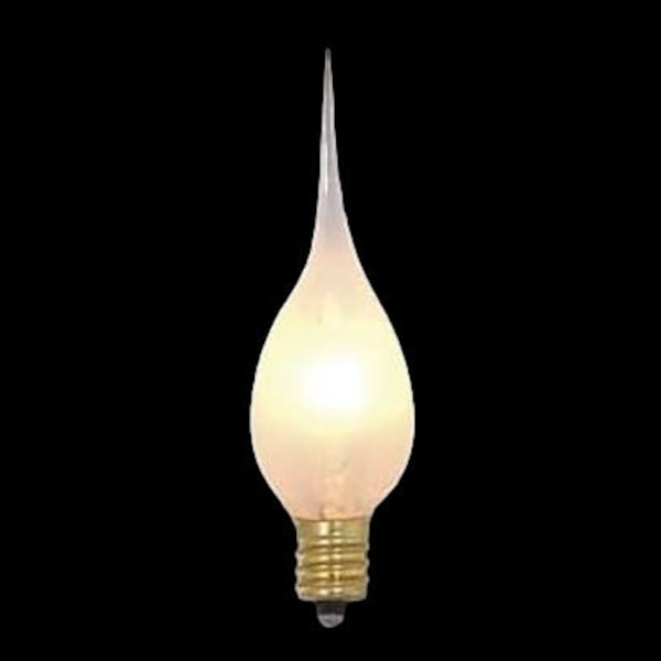 6 Watt Silicone Dipped Candelabra Light Bulb