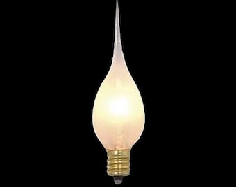 6 Watt Silicone Dipped Candelabra Light Bulb