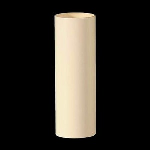 Cubre Velas De Cartón Liso Marfil