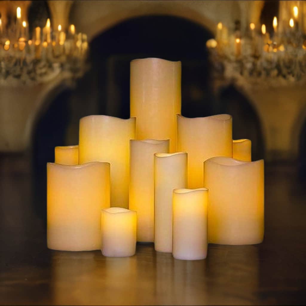 Large 3" Wide Candle Cover - Smooth Resin