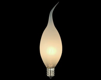 15 Watt Silicone Dipped Candelabra Light Bulb