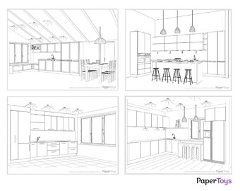 Download 3d Coloring Pages Etsy