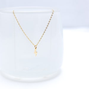 Dainty Thunderbolt Necklace