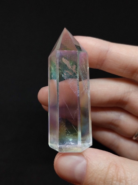 2.2" Angel Aura Quartz Point