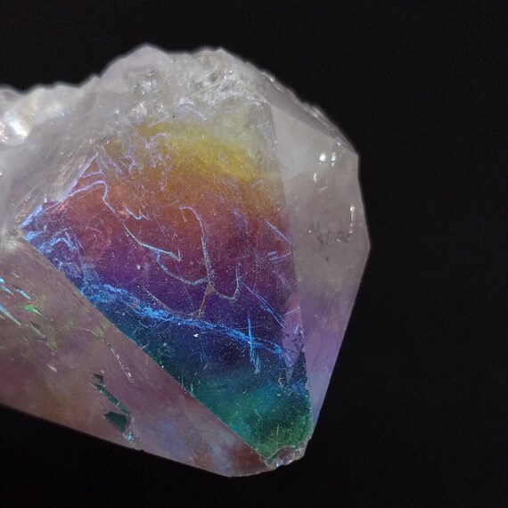 1.7" Angel Aura Amethyst Raw Point
