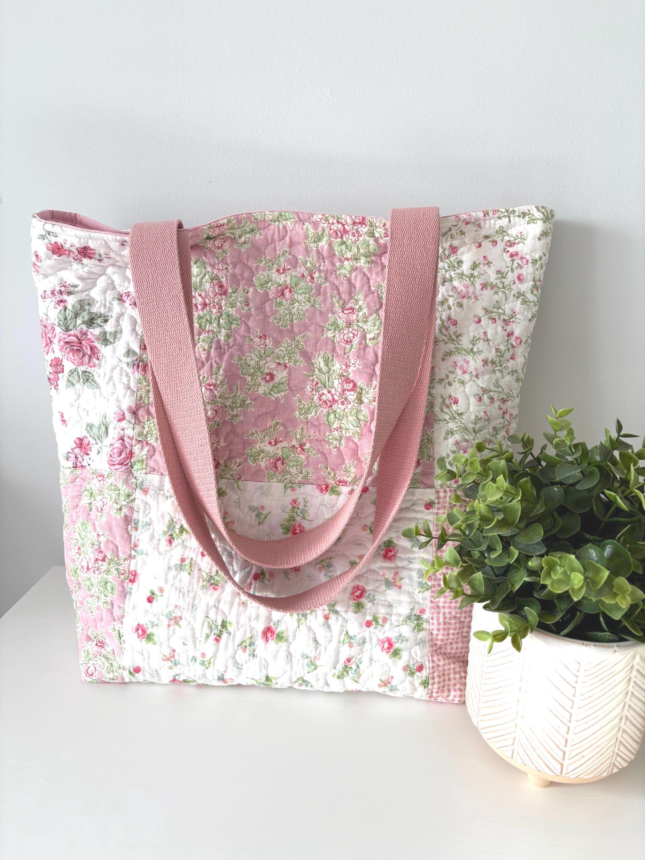 Petit Sac Fourre-tout Vera Bradley Rose/orange à Motifs Floraux - Occasion, Léger Usage