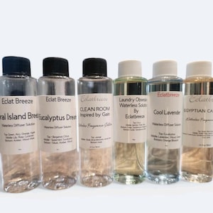 Diffuseur roseau, machines sans eau et système CVC, solution parfumée