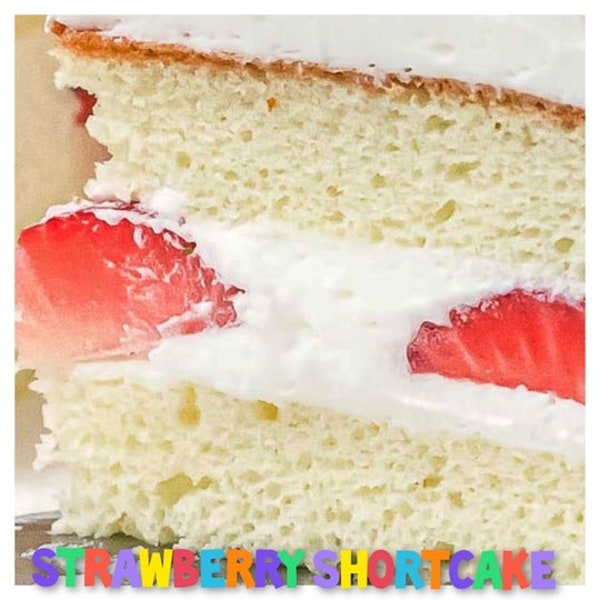 100% UNCUT STRAWBERRY SHORTCAKE Fragrance oil