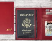 Personalized Passport Wallet Cover,RFID Passport Wallet,Personalized Passport Cover,Personalized Passport Holder,Leather Passport Wallet