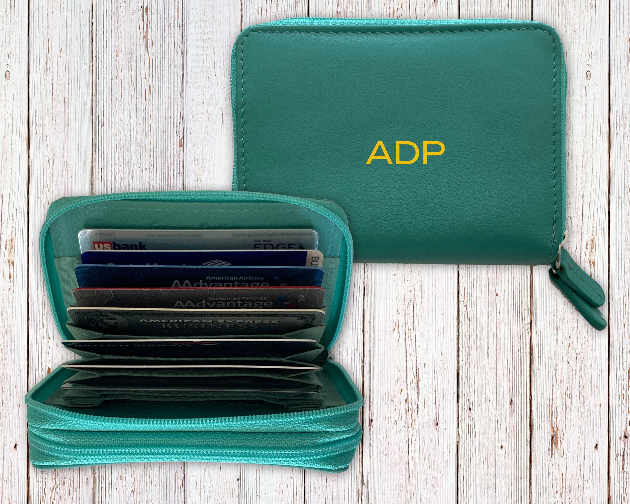 Women's Card Case With Id Window