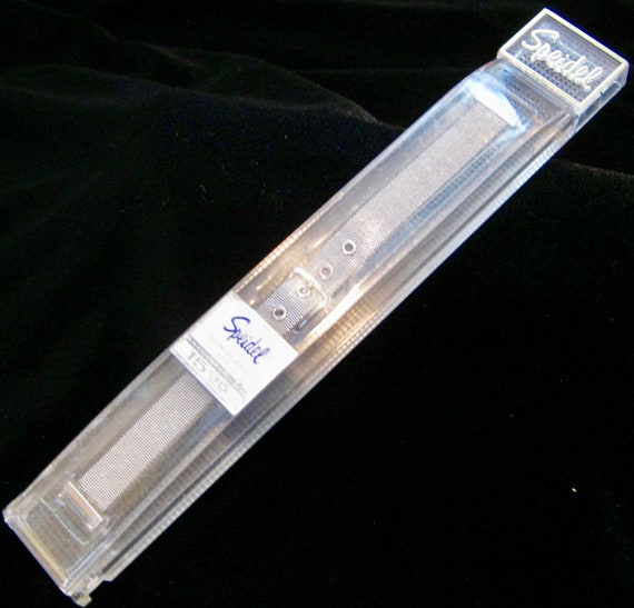 Cool 1950's Vintage 'Stainless Mesh'  Speidel -Tw… - image 5