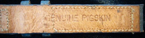 RARE 1940's NOS Vintage 'Pigskin' Watchband - image 5