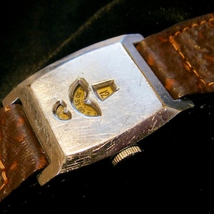Handsome & Rare Vintage 1930&#39;s &#39;Niagara&#39; Digital/Direct Read/Jump Hour Watch