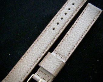 Schönes 1960er NOS Vintage 'Padded Scotch Grain' Uhrenarmband