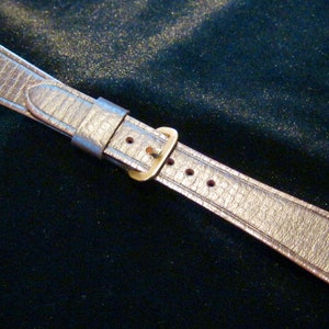 RARE 1950&#39;s NOS Vintage &#39;Genuine Saddle&#39; Watchband
