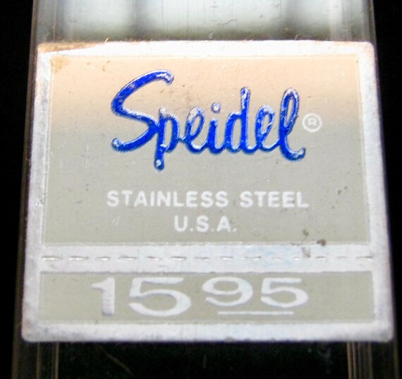 Cool 1950's Vintage 'Stainless Mesh'  Speidel -Tw… - image 7
