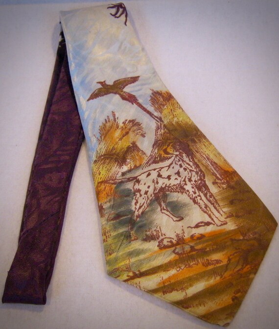 Handsome & Cool 'The Hunt' Vintage 1940's 'Hand Pa