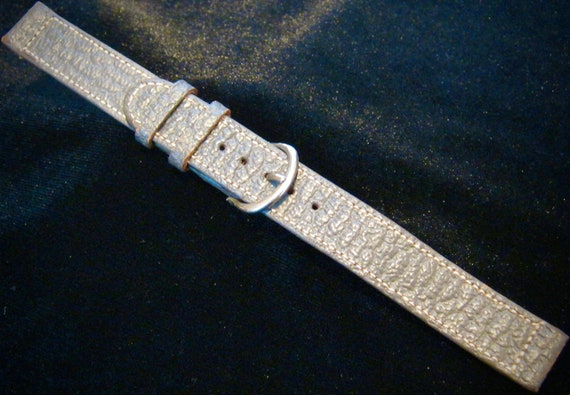 RARE 1940's NOS Vintage 'Pigskin' Watchband - image 1