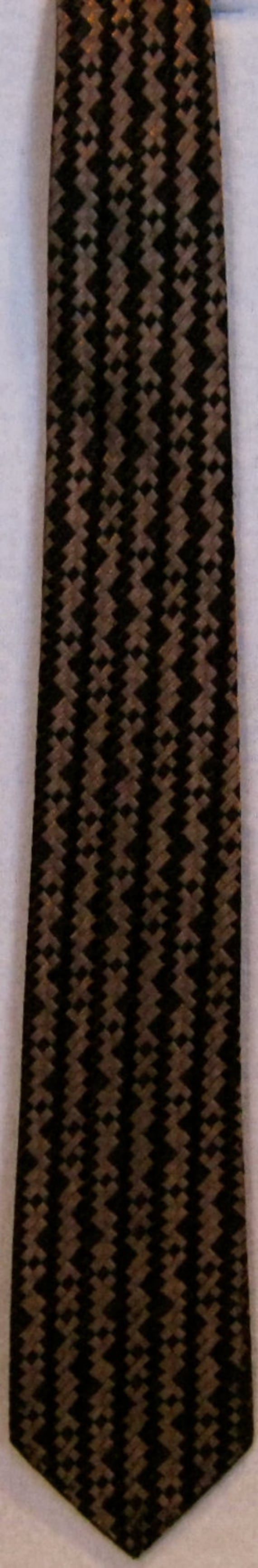 Handsome Lot of Vintage 1960's 'Mod' Neckties - image 4