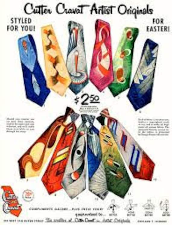 Bold & Colorful Vintage 1940's 'Medallions' Desig… - image 6