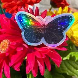 Holographic Butterfly Sticker image 9