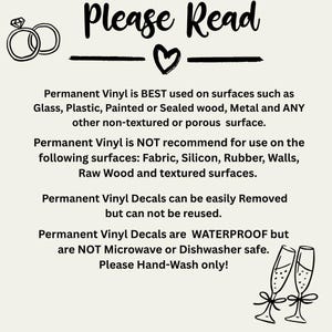 Elegant Table Number Stickers for Wedding, Vinyl Table Number Decals, Wedding Reception Decals, Sizes 3 x4 , 3x5, DIY Guest Seating Numbers bild 4