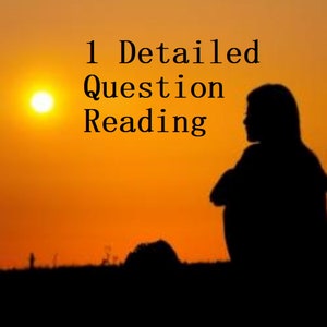 DETAILED Psychic One Question Psychic Reading, Fast Psychic reading from Psychic Adelle, ask anything, future reading, accurate guidance image 1