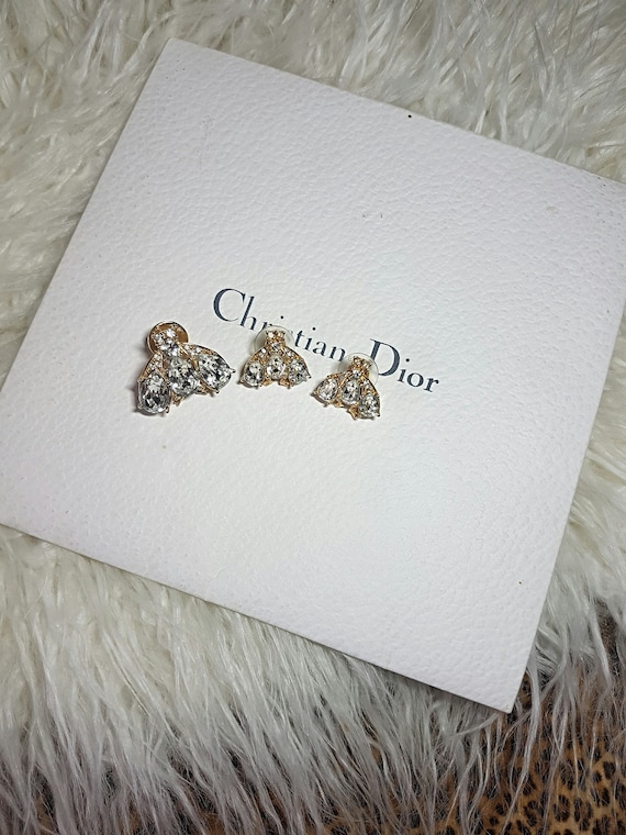 Etsy dior earrings online