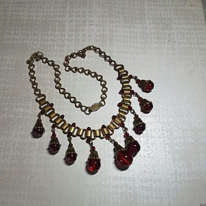 Vintage Necklace Unsigned Miriam Haskell