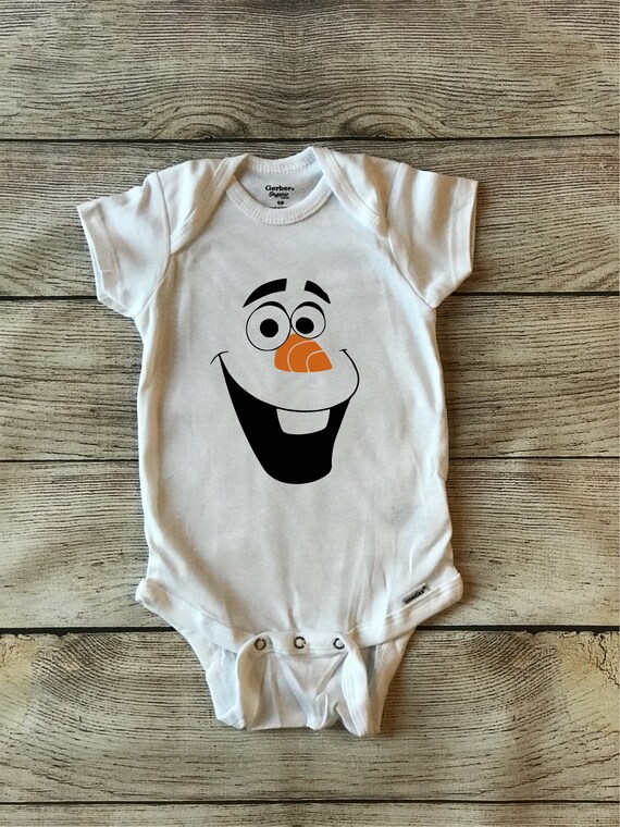 olaf onesie baby