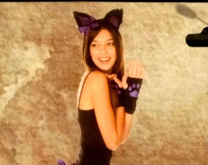 BLACK KITTY Costume Kit Etsy