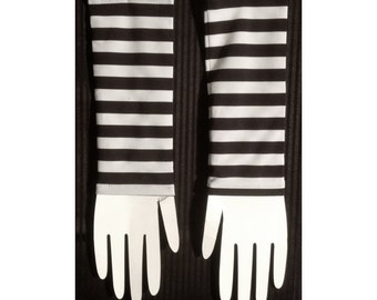 Striped Wristwarmer - Pair