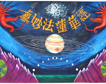 Prosperity Lotus Sutra Mahayana Buddhaism